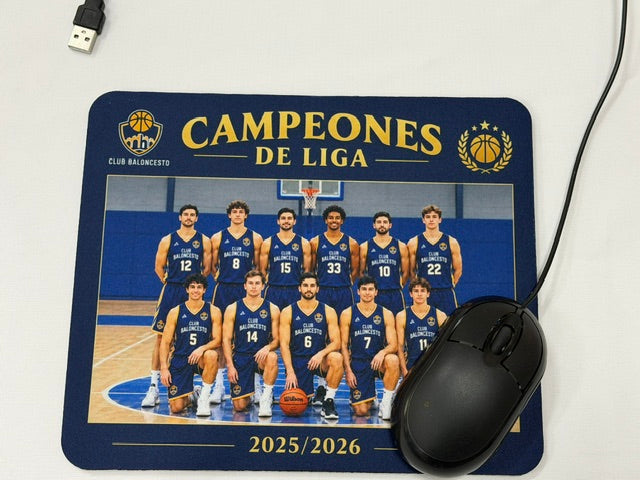 Alfombrilla de Ratón Rectangular Personalizada